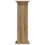 Soportes de planta madera ingeniería roble artisian 33x33x100cm en Soportes para macetas | Comprar online en Foru.es