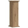 Soportes de planta madera ingeniería roble artisian 33x33x100cm en Soportes para macetas | Comprar online en Foru.es
