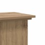Soportes de planta madera ingeniería roble artisian 33x33x100cm en Soportes para macetas | Comprar online en Foru.es