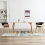 Sillas de comedor 2 uds madera curvada y cuero sintético negro de vidaXL, Sillas de comedor - Ref: Foro24-278733, Precio: 337...
