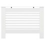Cubiertas para radiador 2 unidades MDF blanco 112x19x81,5 cm de vidaXL, Accesorios para radiadores de calefacción - Ref: Foro...