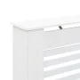 Cubiertas para radiador 2 unidades MDF blanco 112x19x81,5 cm de vidaXL, Accesorios para radiadores de calefacción - Ref: Foro...