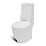Juego de váter WC y bidé de cerámica blanca de vidaXL, Baños y bidés - Ref: Foro24-270059, Precio: 418,20 €, Descuento: %