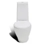 Juego de váter WC y bidé de cerámica blanca de vidaXL, Baños y bidés - Ref: Foro24-270059, Precio: 418,20 €, Descuento: %