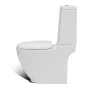 Juego de váter WC y bidé de cerámica blanca de vidaXL, Baños y bidés - Ref: Foro24-270059, Precio: 418,20 €, Descuento: %