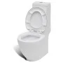 Juego de váter WC y bidé de cerámica blanca de vidaXL, Baños y bidés - Ref: Foro24-270059, Precio: 418,20 €, Descuento: %