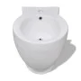 Juego de váter WC y bidé de cerámica blanca de vidaXL, Baños y bidés - Ref: Foro24-270059, Precio: 418,20 €, Descuento: %