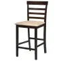 Mesa de bar y 4 taburetes de barra madera marrón de vidaXL, muebles para cocinas y comedores - Ref: Foro24-271833, Precio: 37...