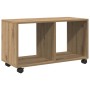 Armario con ruedas madera ingeniería artisian 72x33x42,5 cm en Mesas auxiliares | Comprar online en Foru.es