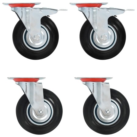 Ruedas giratorias 24 unidades 125 mm de vidaXL, Manipulación de materiales - Ref: Foro24-278024, Precio: 169,24 €, Descuento: %