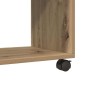 Armario con ruedas madera ingeniería artisian 72x33x42,5 cm en Mesas auxiliares | Comprar online en Foru.es
