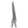 Juego de comedor de jardín 5 pzas madera maciza de acacia gris de vidaXL, Conjuntos de jardín - Ref: Foro24-278921, Precio: 2...