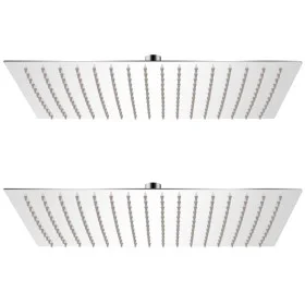 Cabezal de ducha efecto lluvia 2 pzs acero inoxidable 30x40 cm de vidaXL, Cabezales de ducha - Ref: Foro24-275945, Precio: 77...
