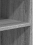 Mesa auxiliar ruedas madera ingeniería gris Sonoma 55x60x78 cm en Armarios archivadores | Comprar online en Foru.es