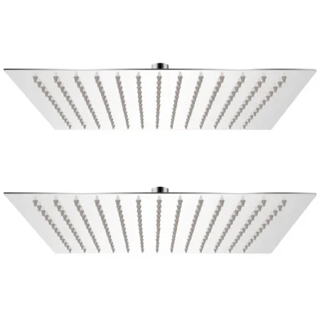 Duschkopf mit Regeneffekt, 2 Stück, Edelstahl, 30 x 30 cm von vidaXL, Duschköpfe - Ref: Foro24-275941, Preis: 53,68 €, Rabatt: %