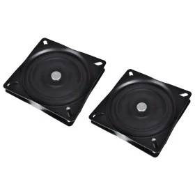 Base giratoria asiento de barco 2 uds estándar 160x160x2,5 mm de vidaXL, Piezas para veleros - Ref: Foro24-279104, Precio: 30...