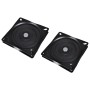 Base giratoria asiento de barco 2 uds estándar 160x160x2,5 mm de vidaXL, Piezas para veleros - Ref: Foro24-279104, Precio: 30...
