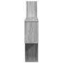 Estante de pared madera ingeniería gris Sonoma 100x15x70 cm en Estanterías | Comprar online en Foru.es