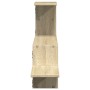 Estante de pared madera ingeniería roble Sonoma 104x15x49 cm en Estanterías | Comprar online en Foru.es