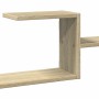 Estante de pared madera ingeniería roble Sonoma 104x15x49 cm en Estanterías | Comprar online en Foru.es