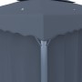 Cenador con cortina gris antracita aluminio 3x3 m de vidaXL, Carpas y cenadores - Ref: Foro24-3053378, Precio: 524,45 €, Desc...