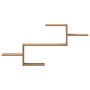 Estante de pared madera ingeniería roble artisian 104x15x49 cm en Estanterías | Comprar online en Foru.es