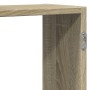 Estante de pared madera ingeniería roble Sonoma 159x18x65 cm en Estanterías | Comprar online en Foru.es