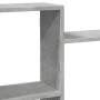 Estante de pared madera ingeniería gris hormigón 159x18x65 cm en Estanterías | Comprar online en Foru.es