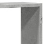 Estante de pared madera ingeniería gris hormigón 159x18x65 cm en Estanterías | Comprar online en Foru.es