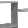 Estante de pared madera ingeniería gris Sonoma 159x18x65 cm en Estanterías | Comprar online en Foru.es