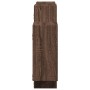 Estantería de pared madera ingeniería marrón roble 159x18x65 cm en Estanterías | Comprar online en Foru.es