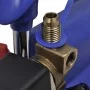 Bomba de vacío una etapa con manómetro colector bidireccional de vidaXL, Accesorios para el aire acondicionado - Ref: Foro24-...