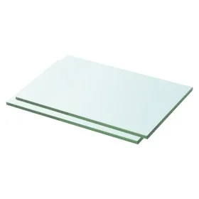 Estantes 2 unidades panel de vidrio transparente 30x15 cm de vidaXL, Estantes y estanterías - Ref: Foro24-3051548, Precio: 30...