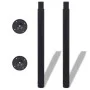Patas de mesa telescópicas 4 unidades negro 710 mm-1100 mm de vidaXL, Patas para mesas - Ref: Foro24-3051488, Precio: 92,99 €...