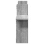 Estante de pared 2 uds madera ingeniería gris Sonoma 38x12x38cm en Estanterías | Comprar online en Foru.es