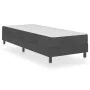 Cama box spring tela gris oscuro 90x200 cm de vidaXL, Camas y somieres - Ref: Foro24-3054705, Precio: 242,02 €, Descuento: %