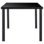 Juego de comedor 9 piezas piel de ante artificial marrón de vidaXL, muebles para cocinas y comedores - Ref: Foro24-3053125, P...