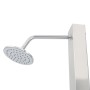Ducha de jardín con plato acero inoxidable WPC de vidaXL, Accesorios para piscinas y spa - Ref: Foro24-3051285, Precio: 255,8...