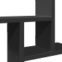 Estantes de pared 2 uds madera ingeniería negro 50x12x50 cm en Estanterías | Comprar online en Foru.es