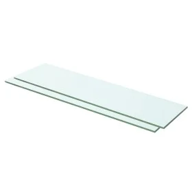 Estantes 2 unidades panel de vidrio transparente 60x12 cm de vidaXL, Estantes y estanterías - Ref: Foro24-3051562, Precio: 25...