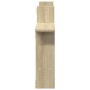 Estantes pared 2 uds madera ingeniería roble Sonoma 50x12x50 cm en Estanterías | Comprar online en Foru.es