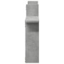 Estantes pared 2 uds madera ingeniería gris hormigón 50x12x50cm en Estanterías | Comprar online en Foru.es
