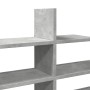 Estante pared madera ingeniería gris hormigón 124,5x18x60,5 cm en Estanterías | Comprar online en Foru.es