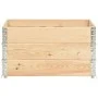Arriates de madera maciza de pino 3 unidades 50x100 cm de vidaXL, Maceteros y jardineras - Ref: Foro24-3055165, Precio: 120,0...