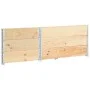 Arriates de madera maciza de pino 3 unidades 50x100 cm de vidaXL, Maceteros y jardineras - Ref: Foro24-3055165, Precio: 120,0...