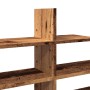 Estante de pared madera ingeniería envejecida 124,5x18x60,5 cm en Estanterías | Comprar online en Foru.es