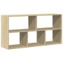 Estantería de pared madera ingeniería roble Sonoma 100x25x50 cm en Estanterías | Comprar online en Foru.es
