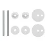 Toilet seats with lid 2 units MDF blue water drop design by vidaXL, Toilet and bidet seats - Ref: Foro24-3056406, Price: 91,0...