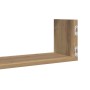 Estantes de pared 3 uds madera ingeniería artisian 58x18x18 cm en Estanterías | Comprar online en Foru.es