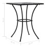 Mesa y sillas de bistró 3 pzas mosaico cerámica negro y blanco de vidaXL, Conjuntos de jardín - Ref: Foro24-279414, Precio: 2...